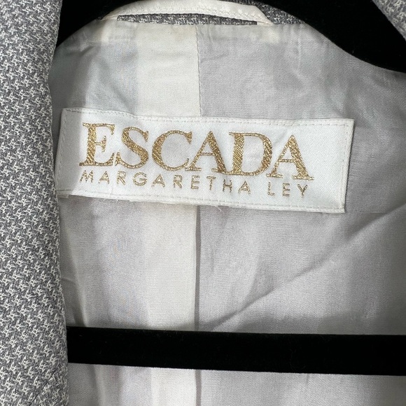 Escada Silk Wool Blend Blazer Jacket - Picture 2 of 8